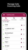 Call Recorder ảnh chụp màn hình 1