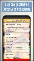 Recetas de bocadillos screenshot 2