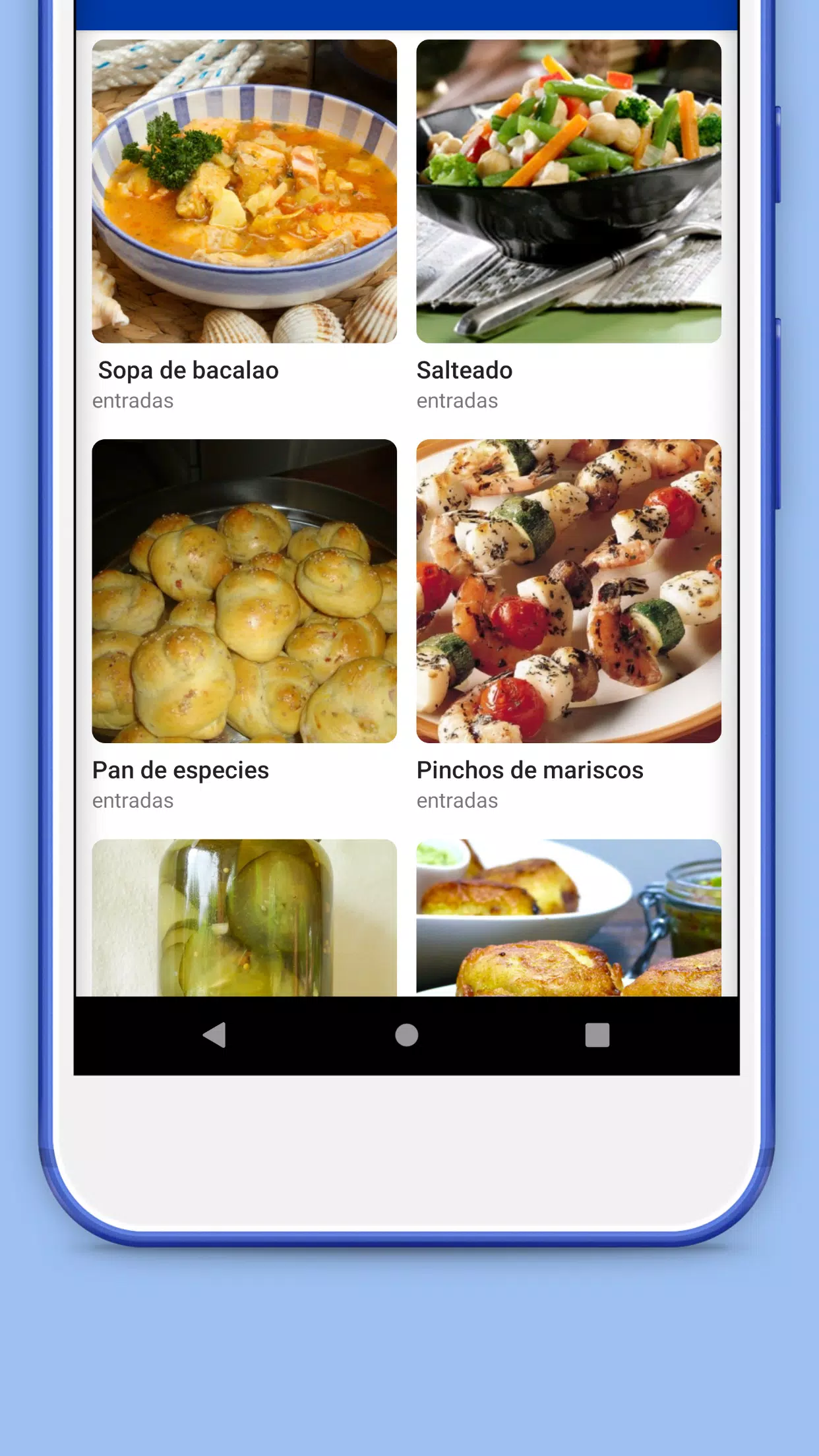 Download do APK de Recetas de Comida Costa Rica para Android