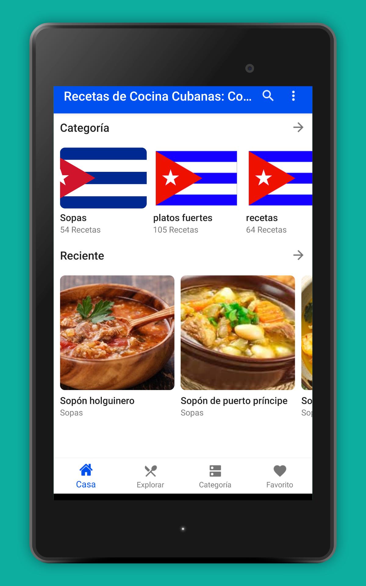 Recetas de Cocina Cubana Facil APK für Android herunterladen