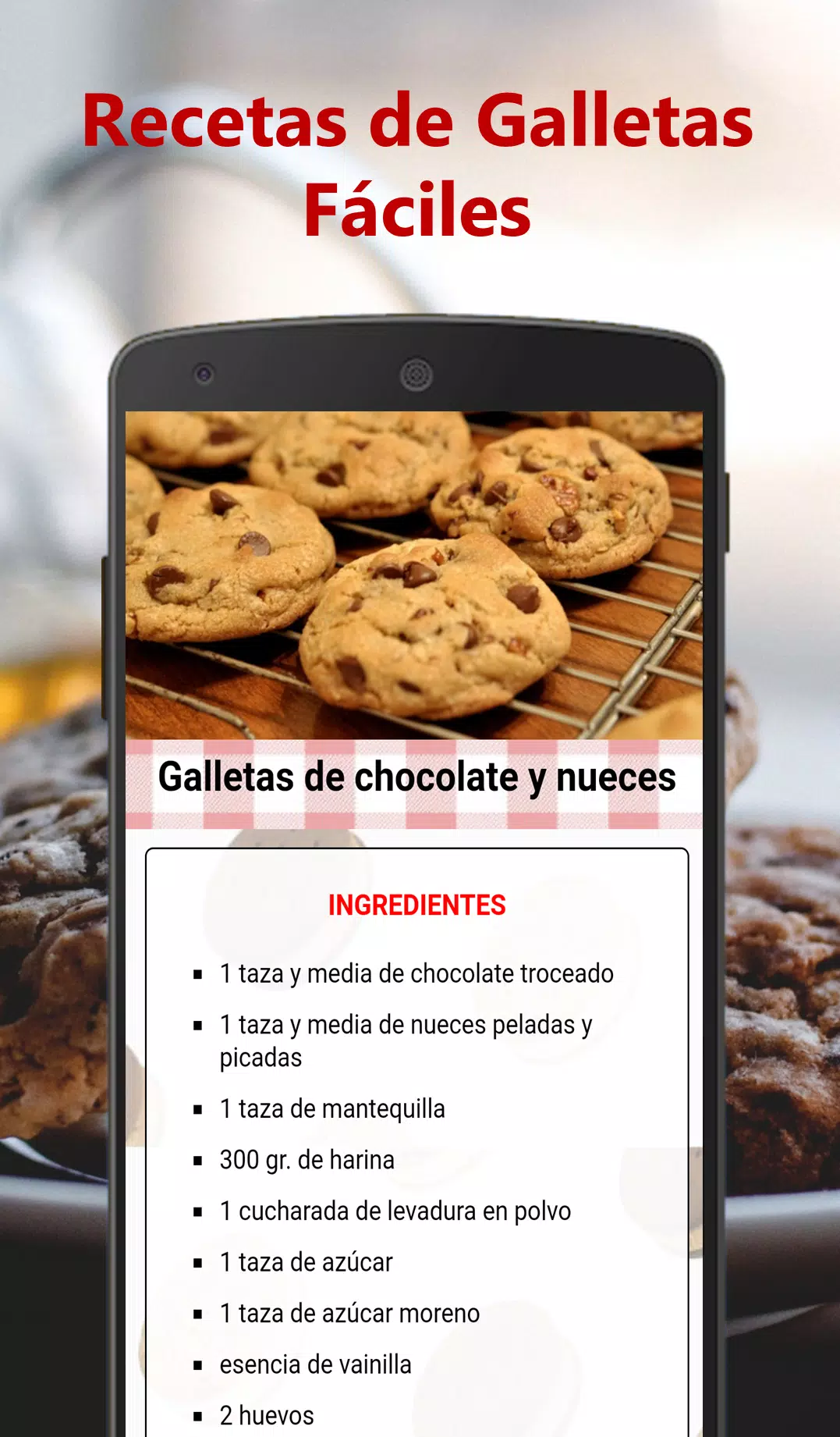 Introducir 71+ imagen descargar recetas de galletas