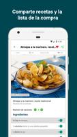 Recetas fáciles de cocina y tu lista de la compra Ekran Görüntüsü 1