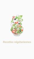 Recettes végétariennes plakat