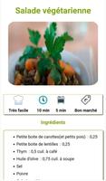 Recettes végétariennes screenshot 3