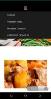 Recettes de cuisine faciles et gratuites screenshot 1