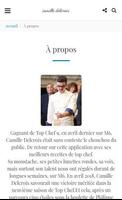 Camille delcroix recettes top chef 2018 syot layar 1