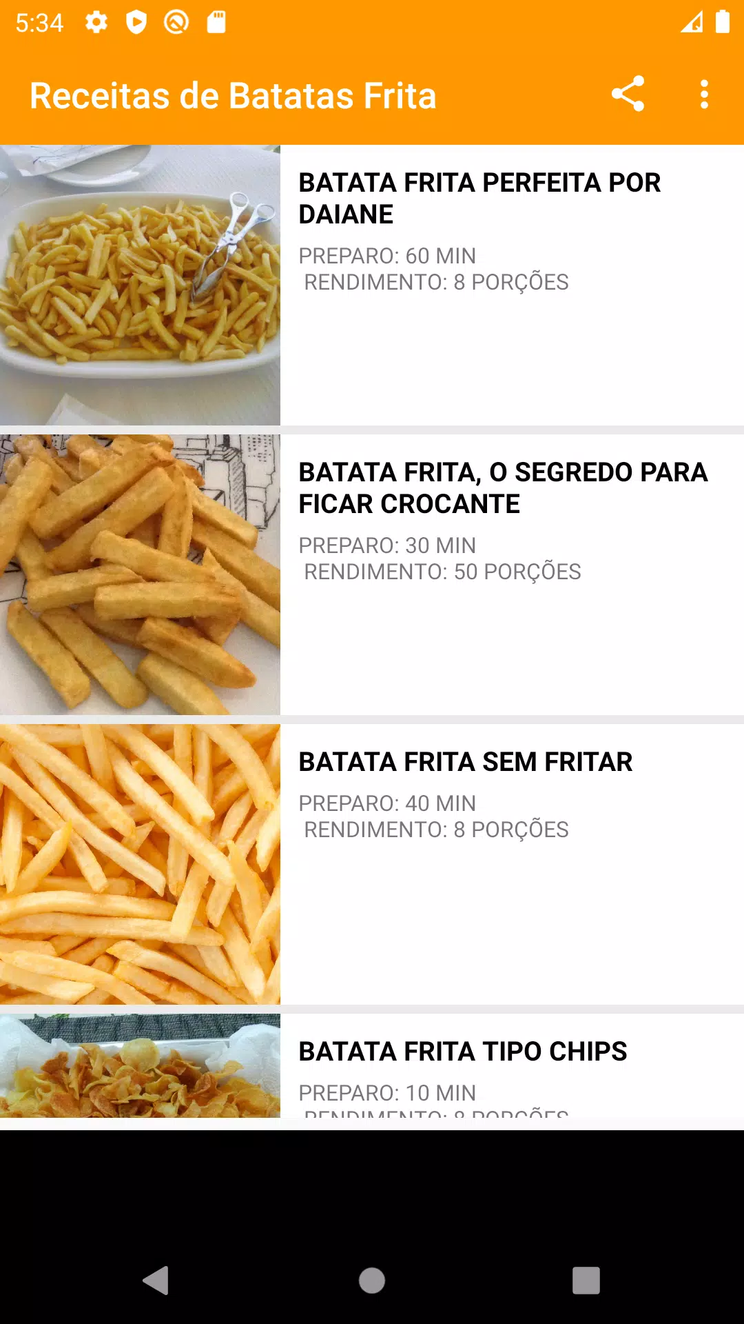 Receita de Batata frita - iG