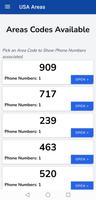 USA Phone Numbers, Receive SMS 스크린샷 1