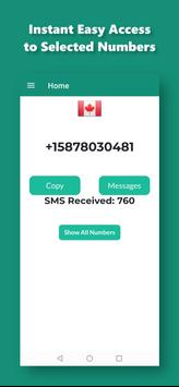 Receive SMS 24 截图 2