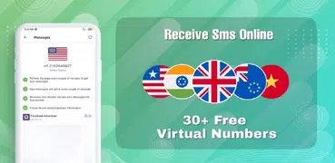 Virtual Number - Receive SMS Online Verification