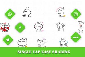 Stickers for Whatsapp : WAStickerApps imagem de tela 3