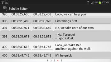 Subtitle Editor screenshot 3