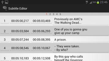Subtitle Editor Ekran Görüntüsü 3