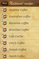 Coffee Recipes captura de pantalla 1