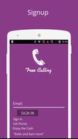 1 Schermata Free Calling App