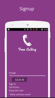 Free Calling App تصوير الشاشة 1
