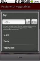 Recipe Notes LITE تصوير الشاشة 3