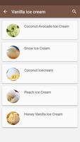 Icecream Recipes captura de pantalla 1