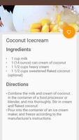 Icecream Recipes captura de pantalla 3