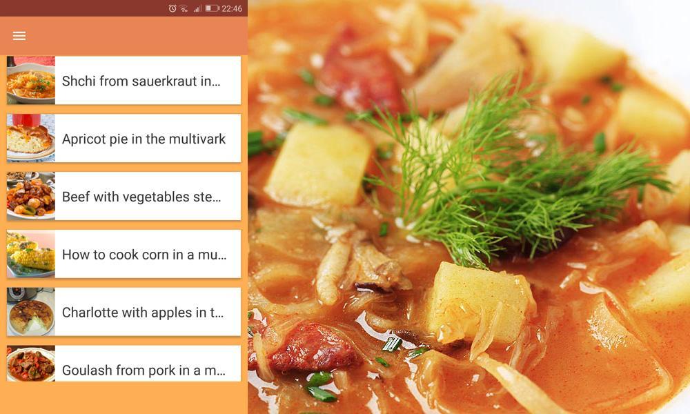 Multicooker, kookpot fotorecepten kookboek APK voor Android Download