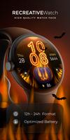 Halloween In Fire - Wear OS スクリーンショット 1