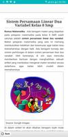 Materi Matematika SMP penulis hantaran