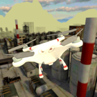 Simulateur de drone industriel icône