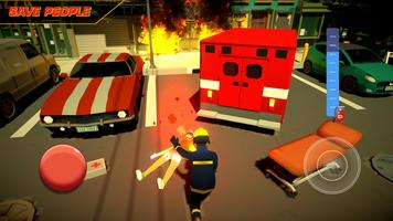 Pompiers Fire Force Simulator  capture d'écran 1