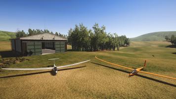 Glider Realistic Plane Flight تصوير الشاشة 2