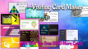 Visiting Card Maker - Business Card Maker स्क्रीनशॉट 2