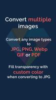 Convertidor imágenes: JPG PDF captura de pantalla 1