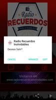 Radio Recuerdos Inolvidables capture d'écran 1