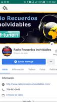 Radio Recuerdos Inolvidables capture d'écran 3