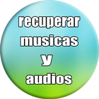 recuperar musicas e audios apagados : sd & celular icône