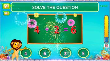 Kids Math Buddy 2 - Jeux d'école Fun Junior Maths capture d'écran 3