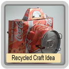 Ideas de reciclaje de artesanía icono