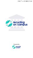 Recycling on Campus الملصق
