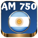 Radio AM 750 Argentina Radios de Argentina Gratis aplikacja