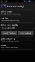 FastCam Quick Video Camera скриншот 1