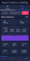 React Native XMRig imagem de tela 2