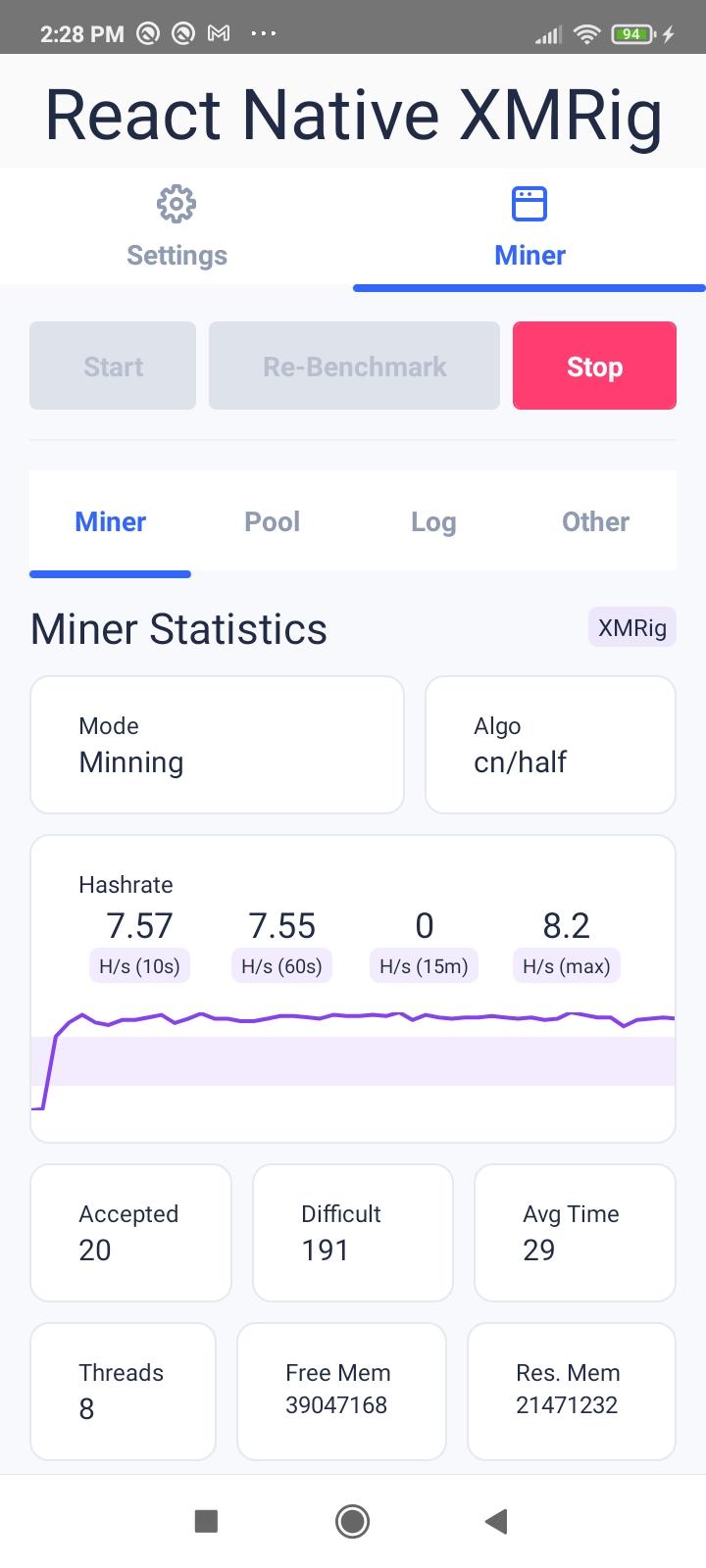 Xmrig benchmark Xmrig benchmark
