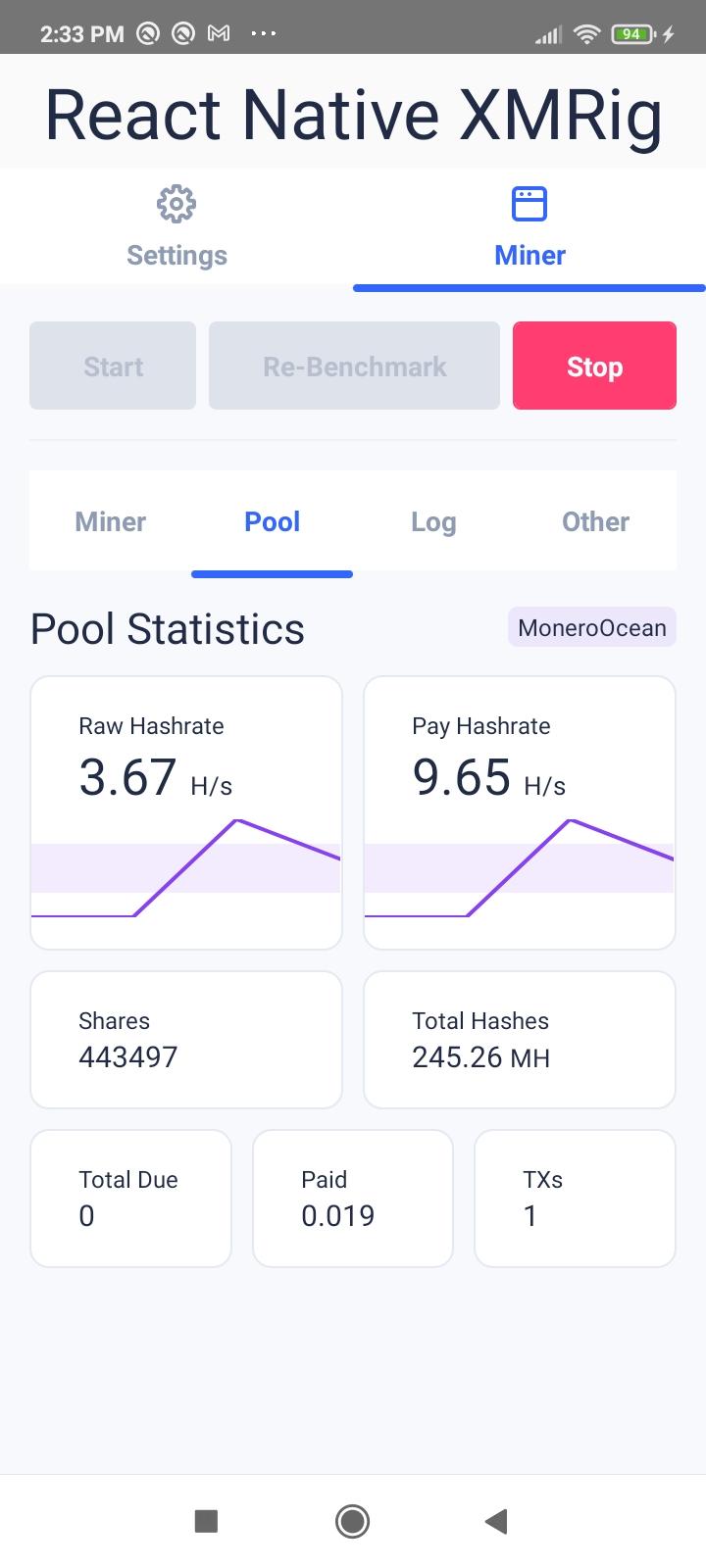 Xmrig benchmark Xmrig benchmark