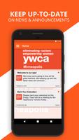 YWCA Schedules plakat