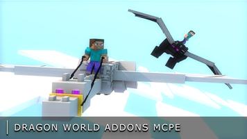 Dragon World Mods for MCPE پوسٹر