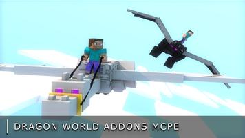 Dragon World Mods for MCPE Poster