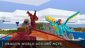 Dragon World Mods for MCPE captura de pantalla 1