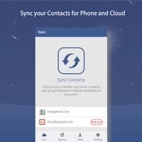 Contacts Sync, Transfer and Backup poster
