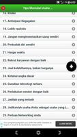 Tips Memulai Usaha Sendiri ภาพหน้าจอ 3