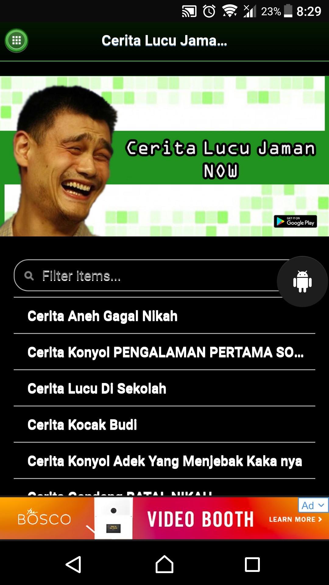 Cerita Lucu Jaman Now For Android Apk Download