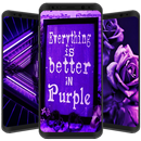 Cute Purple Wallpaper HD APK